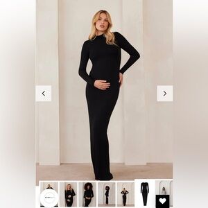 Bumpsuit Maxi long sleeve dress